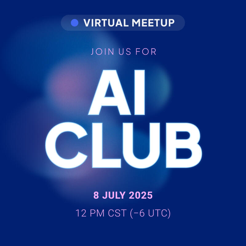 AI Club — event artwork